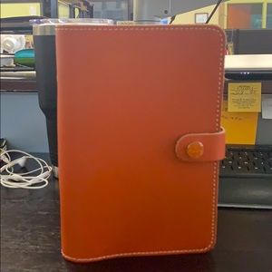 Leather Filofax personal planner